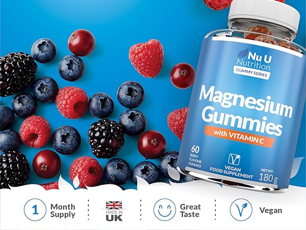 Nu U Nutrition Magnesium Citrate Gummies